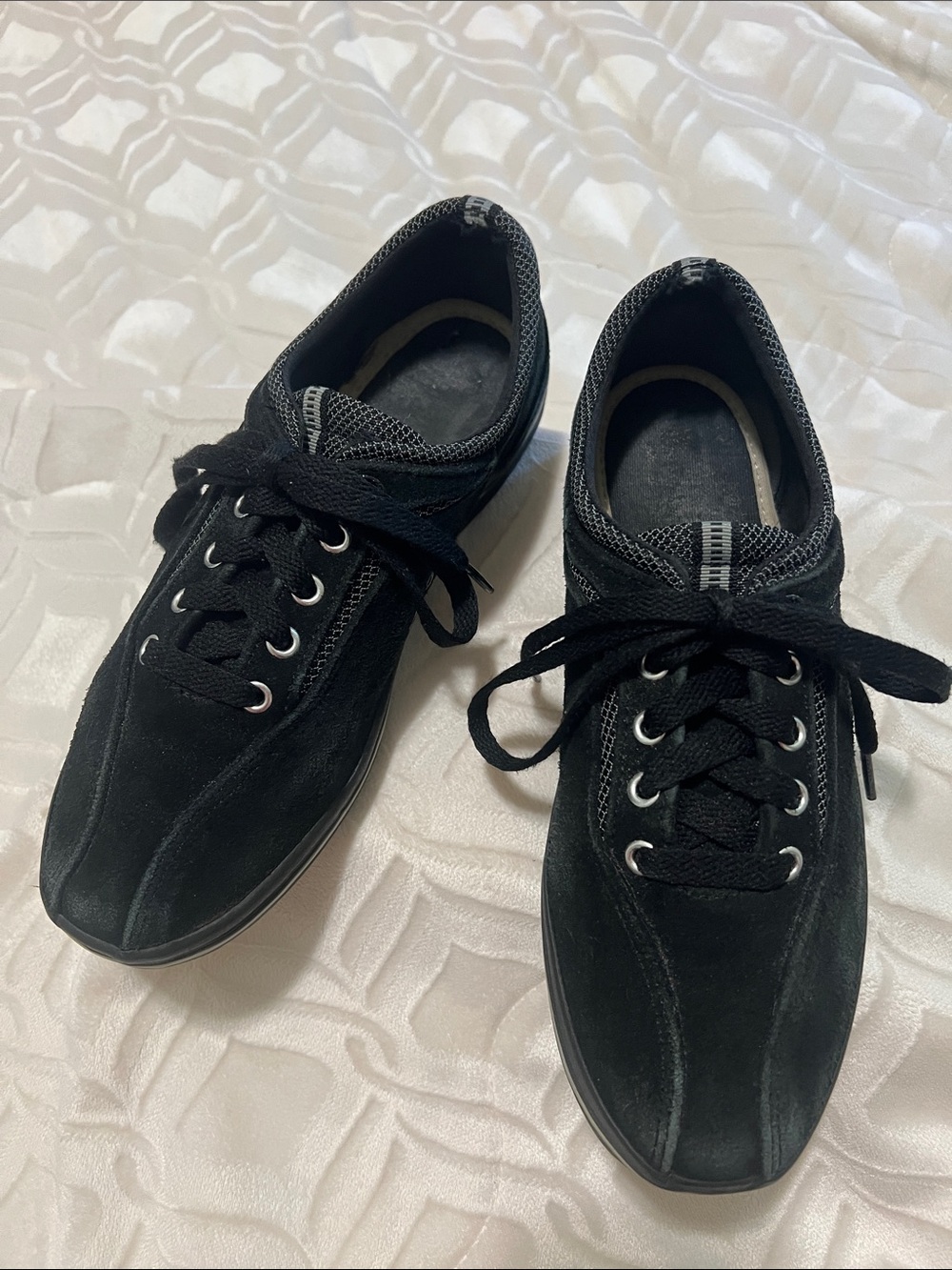 Black Suede Keds Sneakers